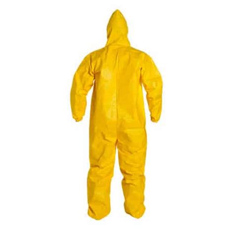 Dupont Tychem 2000 Qc127s Disposable Mercury Resistant Coverall With