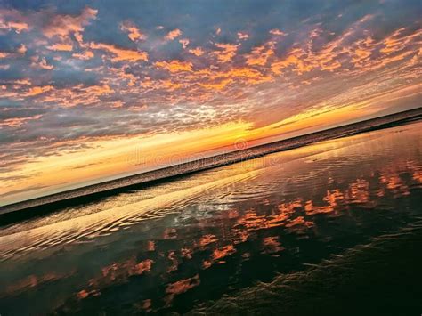 Beach Sunrise Outer Banks Obx North Carolina Nc Stock Image Image Of