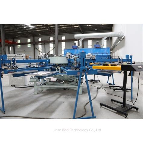 Silk Screen Printing Color Station T Shirt Screen Printing Press