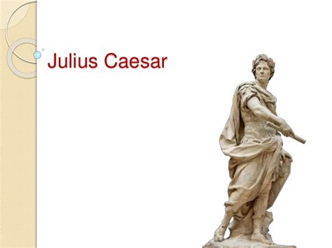 The Characters of Julius Caesar