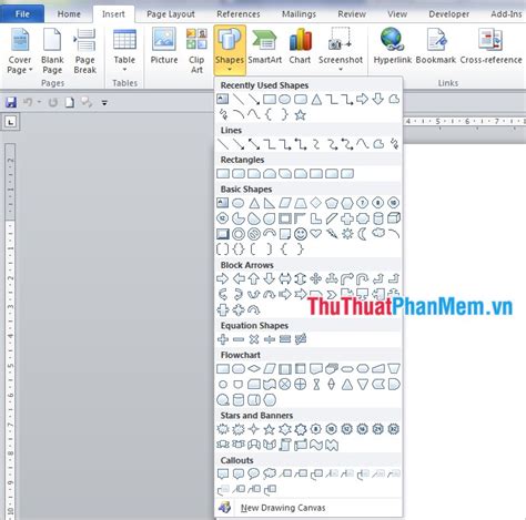 How to draw pictures and diagrams in Word - TipsMake.com