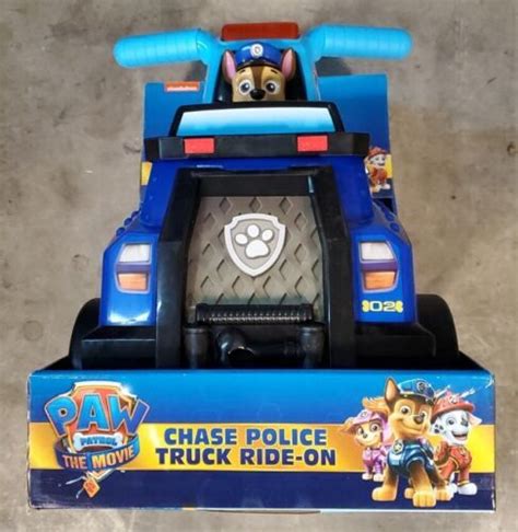 Nickelodeon PAW Patrol Chase Police Truck Ride-On | #4616318595