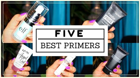 Top 5 Primers Drugstore Series 2018 Youtube