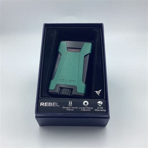 Colibri Colibri Rebel Lighter Green Black Walper Tobacco