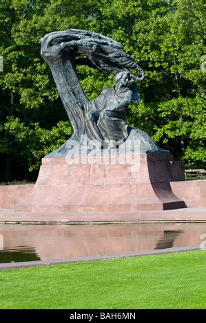 Frederic Chopin monument in Lazienki Park Frédéric François Chopin