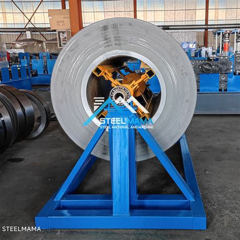 High Performance 10 Ton Steel Coil Decoiler Manual Uncoiler Machine