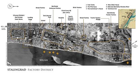 Street Map Of Stalingrad