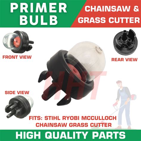 Ryobi Mcculloch Priming Primer Pump Bulb Fit Chainsaw Grass Cutter