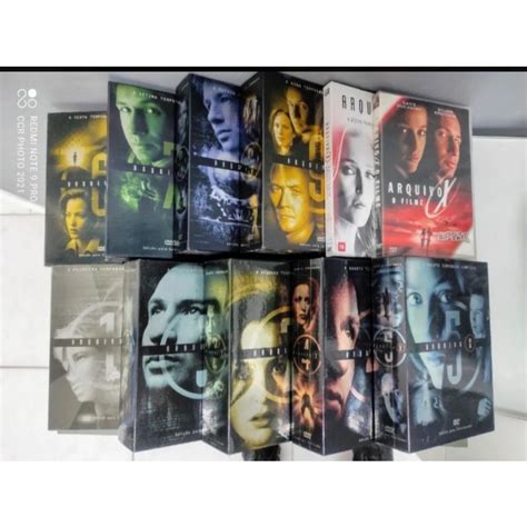 Box DVD Arquivo X 10 Temporadas Filme QUEIMA C Shopee Brasil