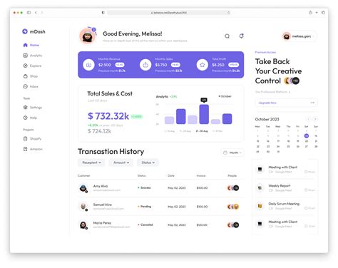 Customer Relationship Management Dashboard UI on Behance