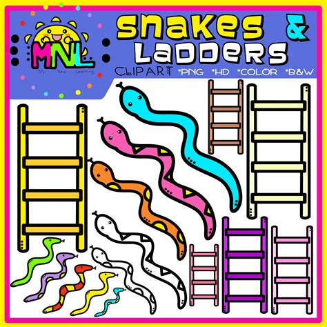 Snakes and Ladders - 54 images, several options Snake Images, Colorful ...