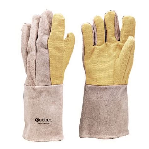 Kevlar Leather Heat Resistance Glove Qss Safety Products