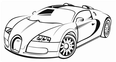 Bugatti Chiron Coloring Page at GetColorings.com | Free printable colorings pages to print and color