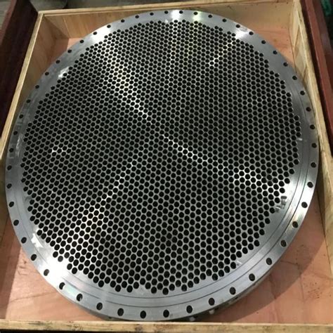 China Forged Clad Tube Sheet With Nickel Plating Surface Welding Cnc