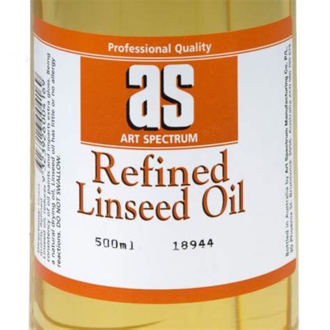 Refined Linseed Oil The Artist Warehouse