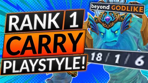 The RANK 1 CARRY Playstyle Ft EG Pakazs INSANE 1v9 Morphling Tips