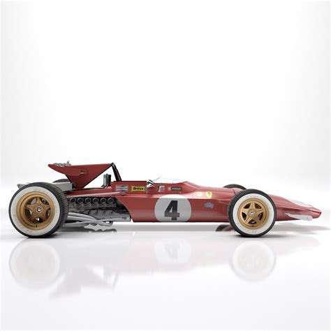 Ferrari F1 312 B 1970 3D model | CGTrader