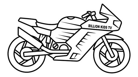 Bike Drawing For Kids at PaintingValley.com | Explore collection of ...