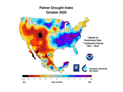 North American Drought Monitor Nadm Indices And Data Drought Gov