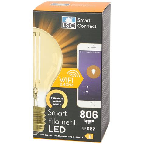 LSC Smart Connect Intelligente LED Filament Lampe Action