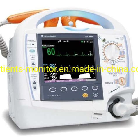 Nihon Kohden Cardiolife Tec C Defibrillator Machine Used For