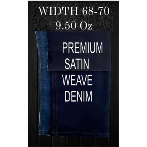 Indigo Premium Satin Weave Denim Fabric at Best Price in Delhi | Jindal Trading Company