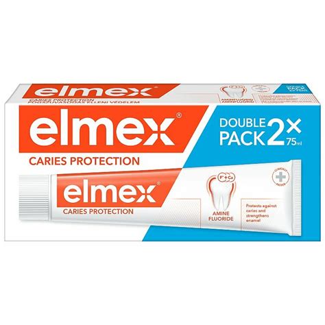 elmex Caries Protection zubná pasta duopack 2x75ml Zubné pasty