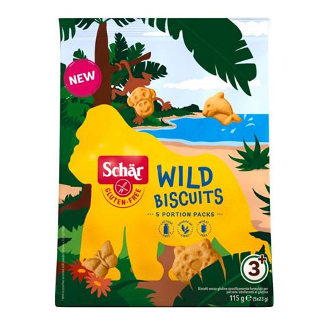 Galletas Wild Biscuits Sin Gluten Sin Lactosa G Dr Schar Santiveri