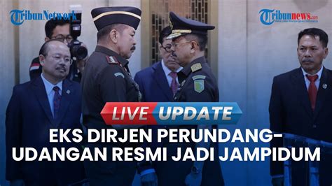 Live Update Eks Dirjen Perundang Undangan Kemenkumham Asep Nana