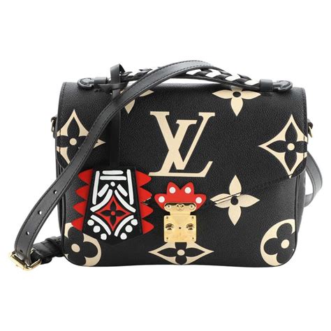 Louis Vuitton Pochette Metis Limited Edition Crafty Monogram Empreinte Giant At 1stdibs