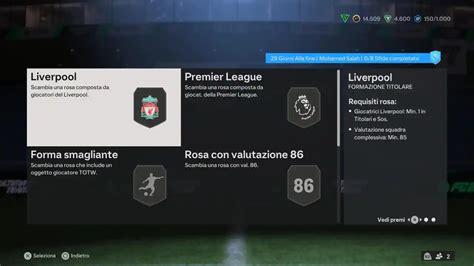 Ea Fc 24 Ultimate Team Salah Potm Premier Soluzioni Sbc