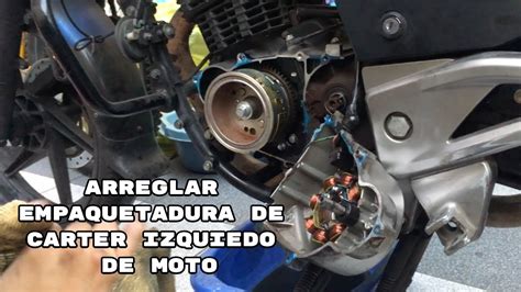 C Mo Arreglar Empaquetadura Carter Izquierdo De Moto Pulsar