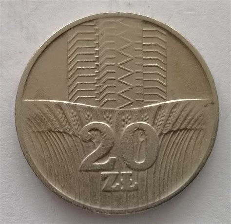 Moneta PRL 20 złotych 1976r miedzionikiel Wieżowiec Skawina OLX pl