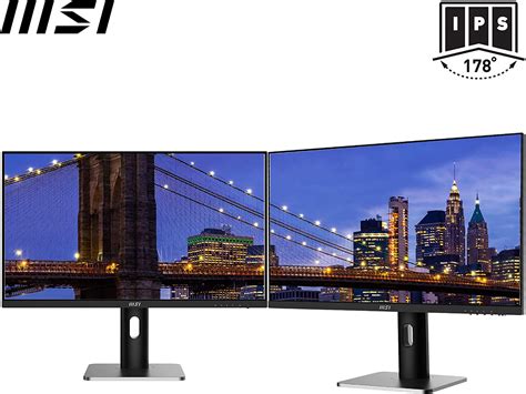 MSI PRO 27 Monitor WQHD 75Hz Anti Glare TÜV Certified fozdoo