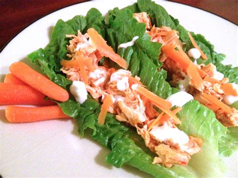 Slow Cooker Buffalo Chicken Lettuce Wraps Get Crocked