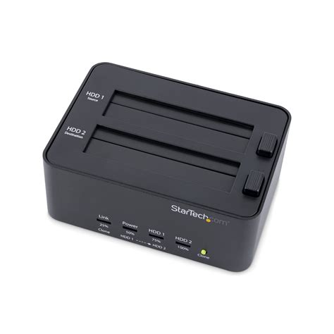 StarTech Dual Bay Hard Drive Duplicator And Eraser External