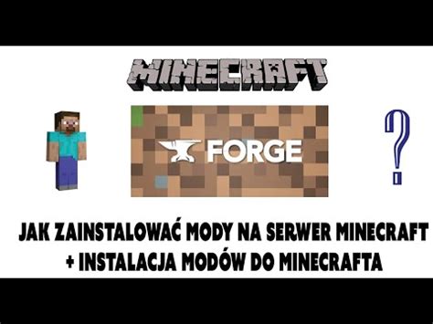 Jak zainstalować mody na serwer w minecraft Instalacja modów do