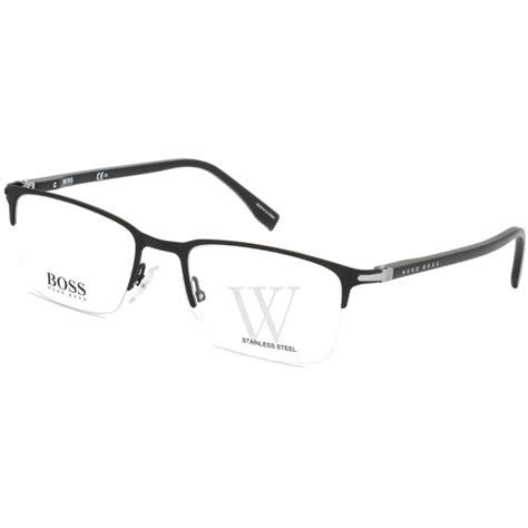 Hugo Boss 52 Mm Black Eyeglass Frames World Of Watches