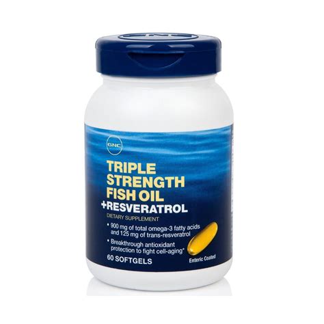 GNC Triple Strength Fish Oil Plus With Precio Guatemala