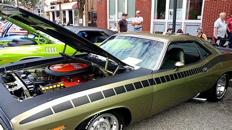 1970 Metallic Lime Green Plymouth Barracuda Cuda Youtube