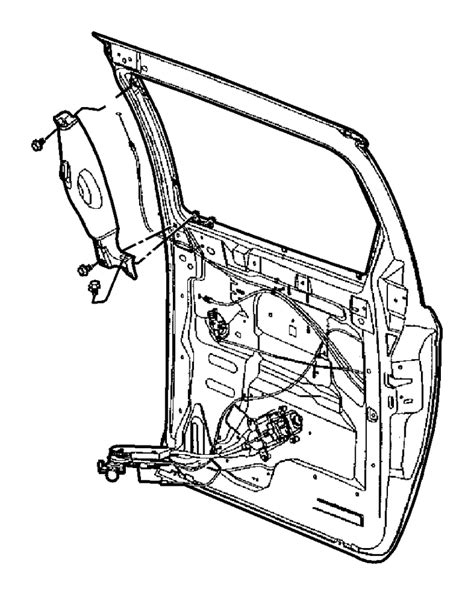 Ab Chrysler Stabilizer Sliding Door Lt Sliding Door W
