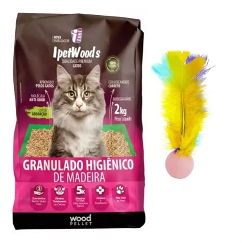 Ipet Woods 2 Kg Granulado Madeira Gatos E Bolinha Ping Pena MercadoLivre