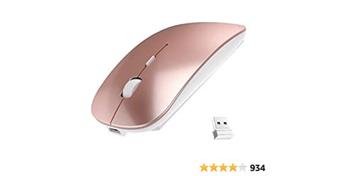 Rose Gold Macbook Wireless Computer Mouse Windows Xp Noise