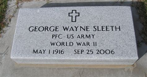 George Wayne Sleeth 1916 2006 Find A Grave Memorial