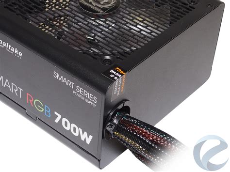 Обзор и тест блока питания Thermaltake SMART RGB 700W — i2HARD