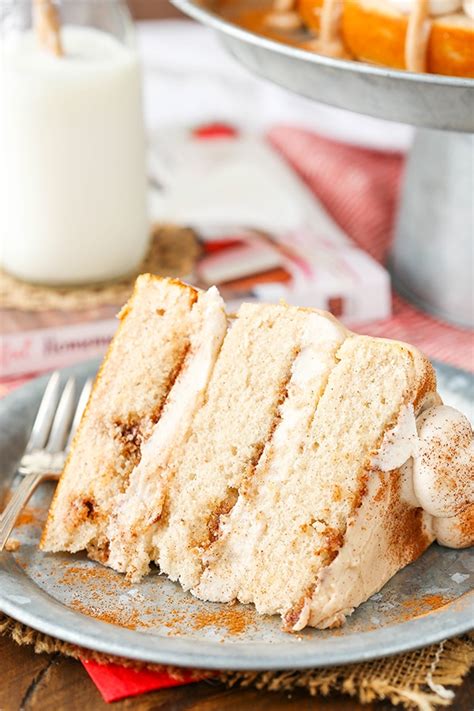 Cinnamon Roll Layer Cake The Best Cinnamon Cake Recipe