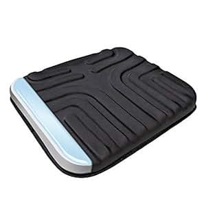 Amazon.com: Sharper Image Multi-Use Gel Seat Cushion, Black: Automotive