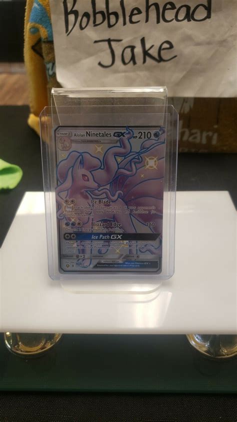 Mavin Alolan Ninetales Gx Shiny Vault Full Art Hidden Fates Pokemon