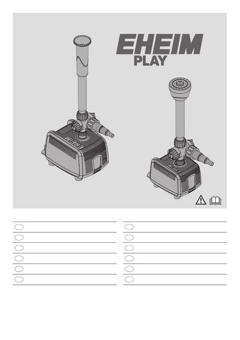 Eheim Play Handleiding Nederlands Pagina S