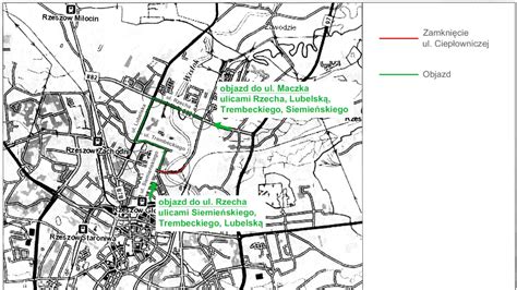 Zmiana Tymczasowej Organizacji Ruchu Zamkni Cie Ulicy Ciep Owniczej